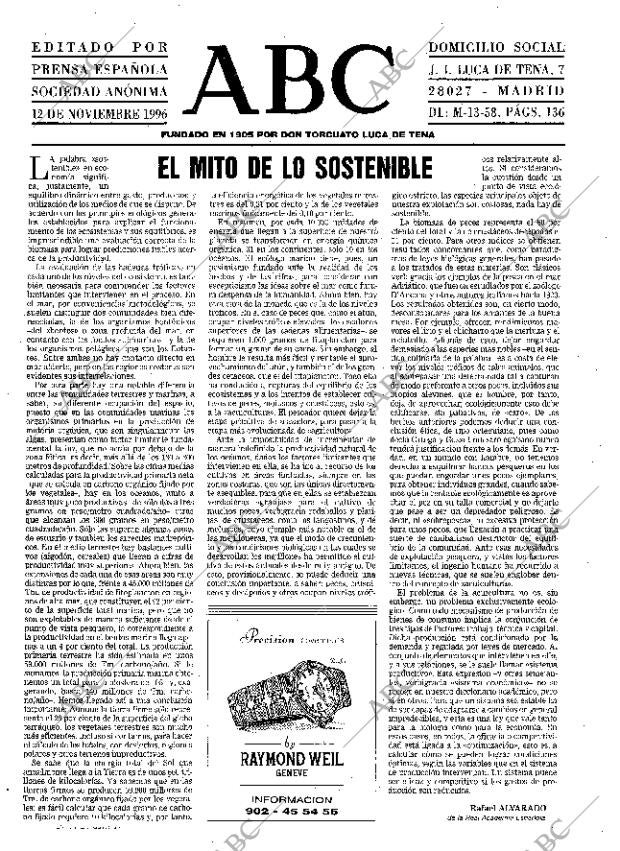 ABC MADRID 12-11-1996 página 3