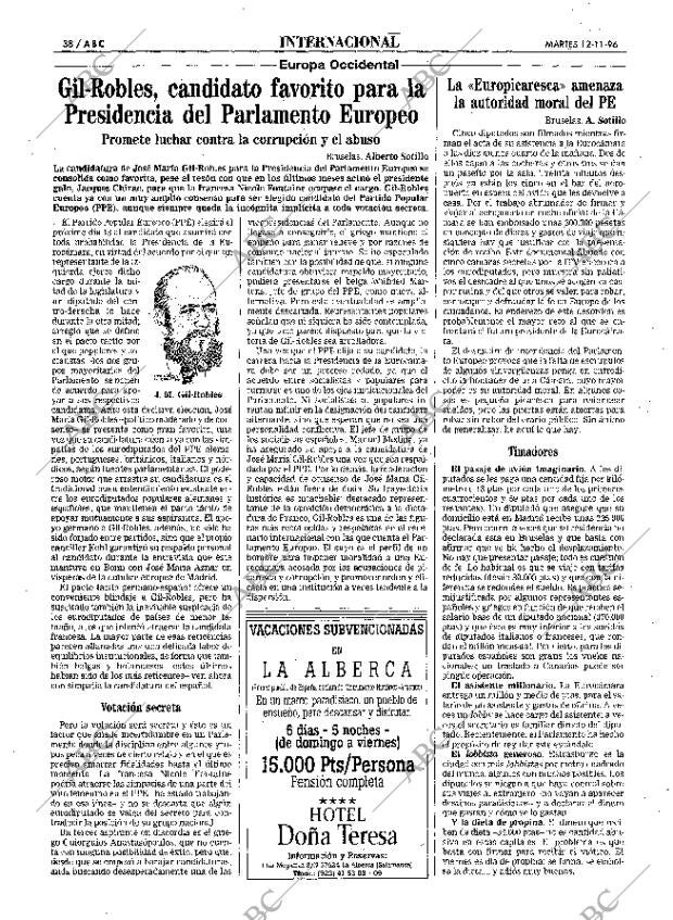 ABC MADRID 12-11-1996 página 38