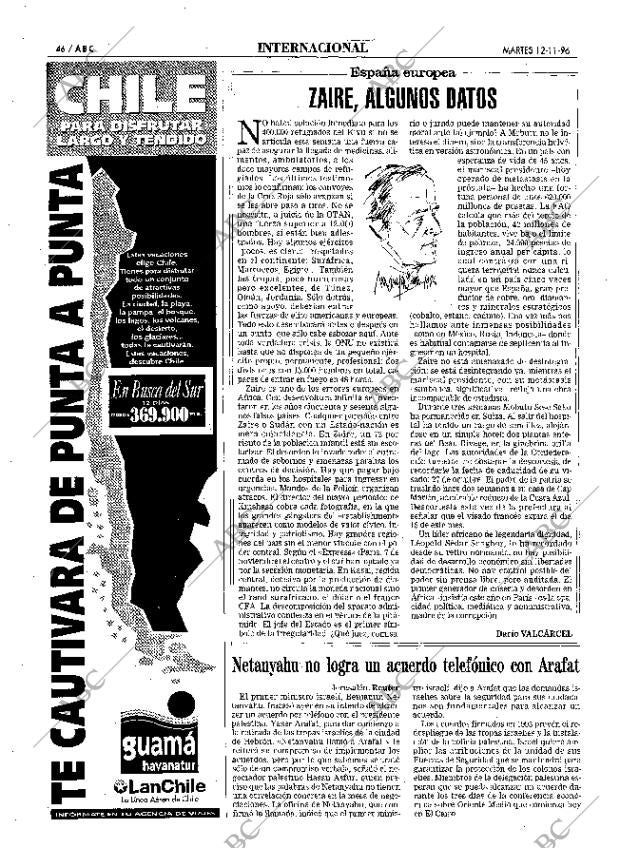 ABC MADRID 12-11-1996 página 46