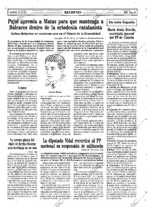 ABC MADRID 12-11-1996 página 75
