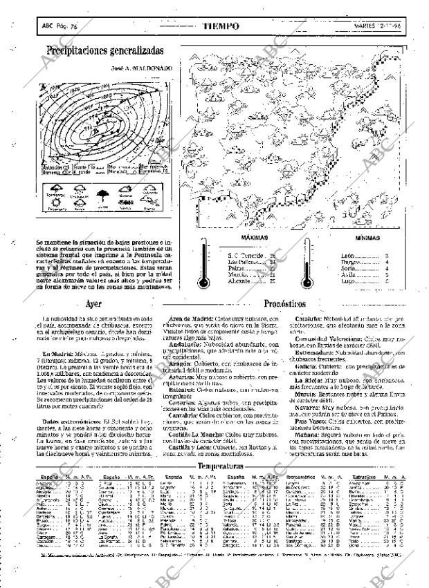 ABC MADRID 12-11-1996 página 76