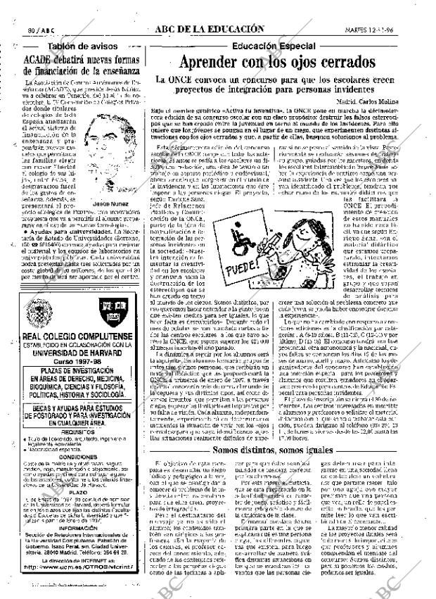 ABC MADRID 12-11-1996 página 80