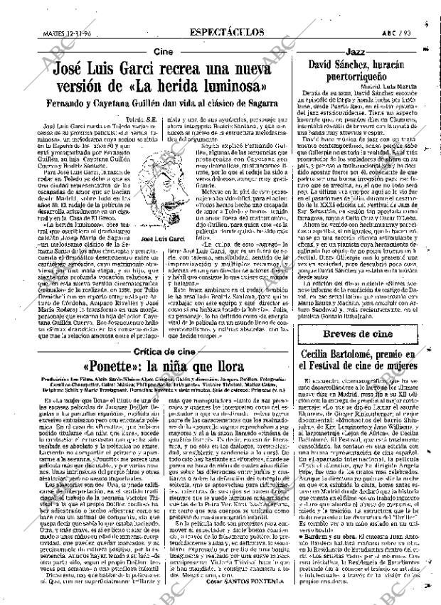 ABC MADRID 12-11-1996 página 93