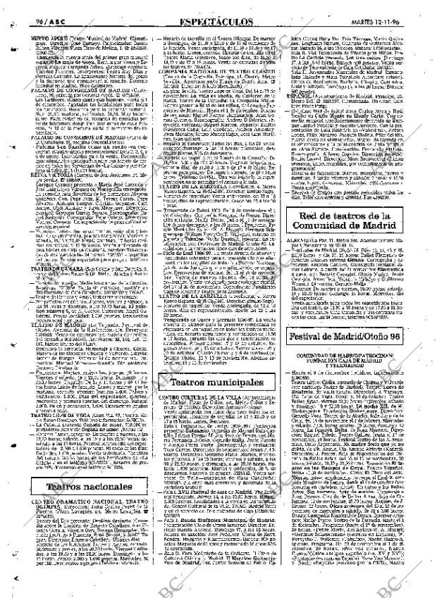 ABC MADRID 12-11-1996 página 96