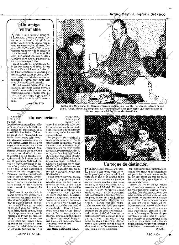 ABC MADRID 13-11-1996 página 129