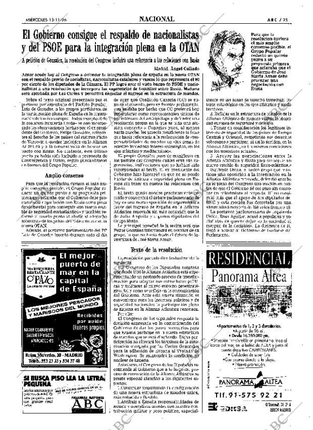 ABC MADRID 13-11-1996 página 25