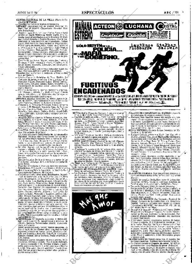 ABC MADRID 14-11-1996 página 101