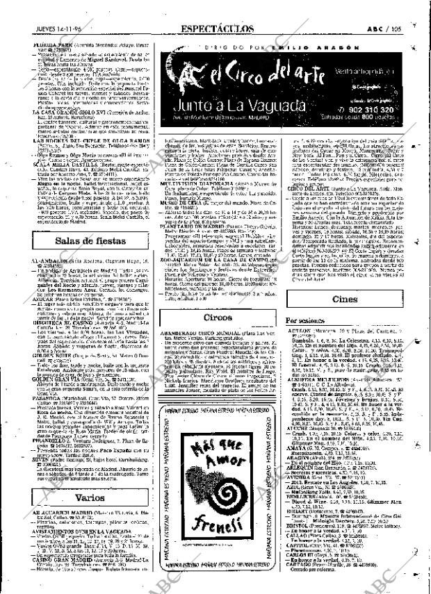ABC MADRID 14-11-1996 página 105
