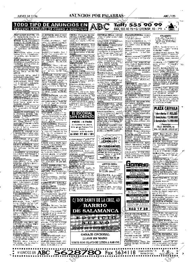 ABC MADRID 14-11-1996 página 123