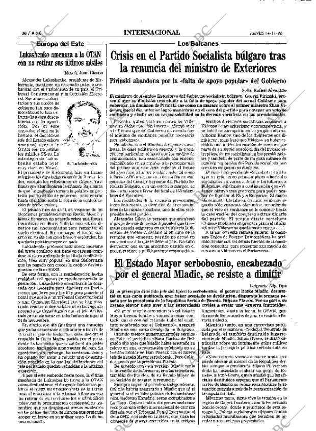 ABC MADRID 14-11-1996 página 38