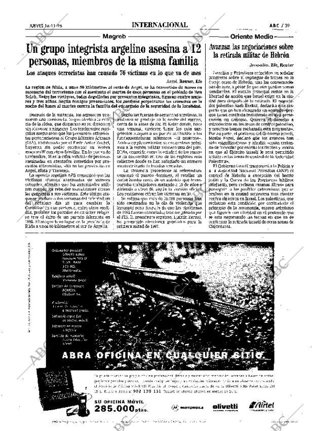 ABC MADRID 14-11-1996 página 39
