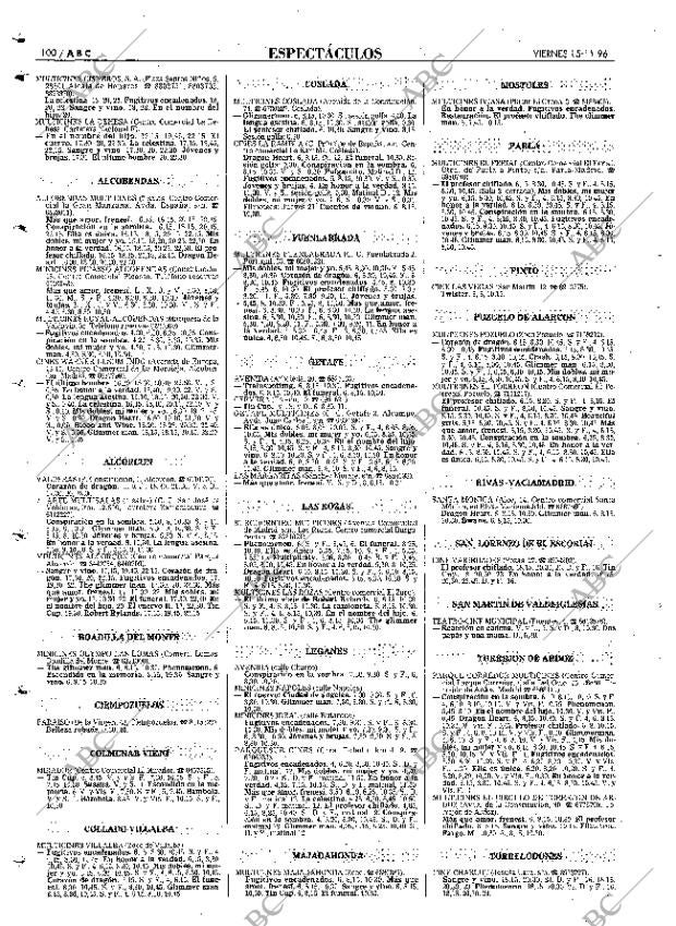 ABC MADRID 15-11-1996 página 100