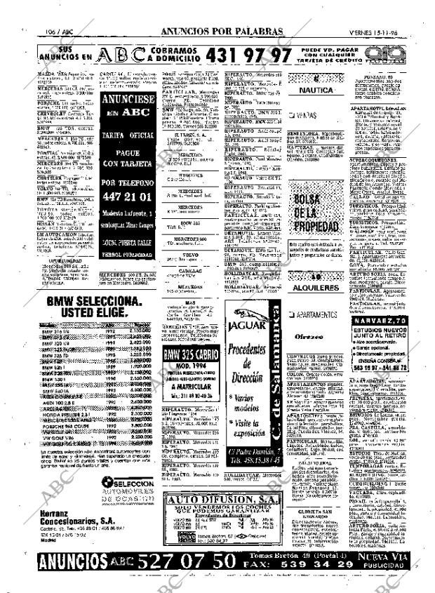 ABC MADRID 15-11-1996 página 106