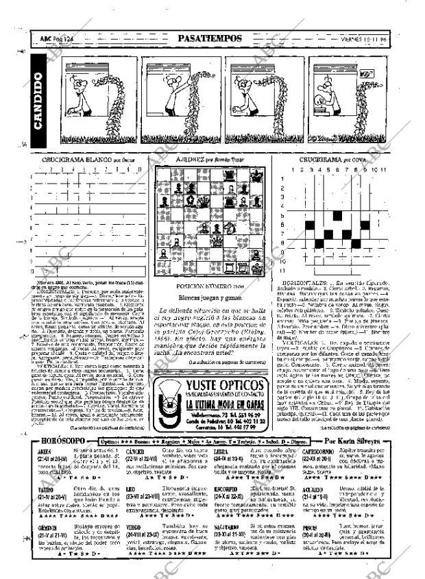 ABC MADRID 15-11-1996 página 124