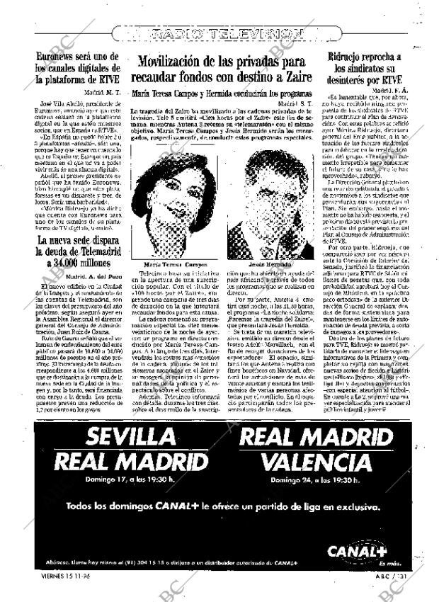 ABC MADRID 15-11-1996 página 131