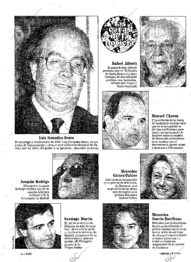 ABC MADRID 15-11-1996 página 14