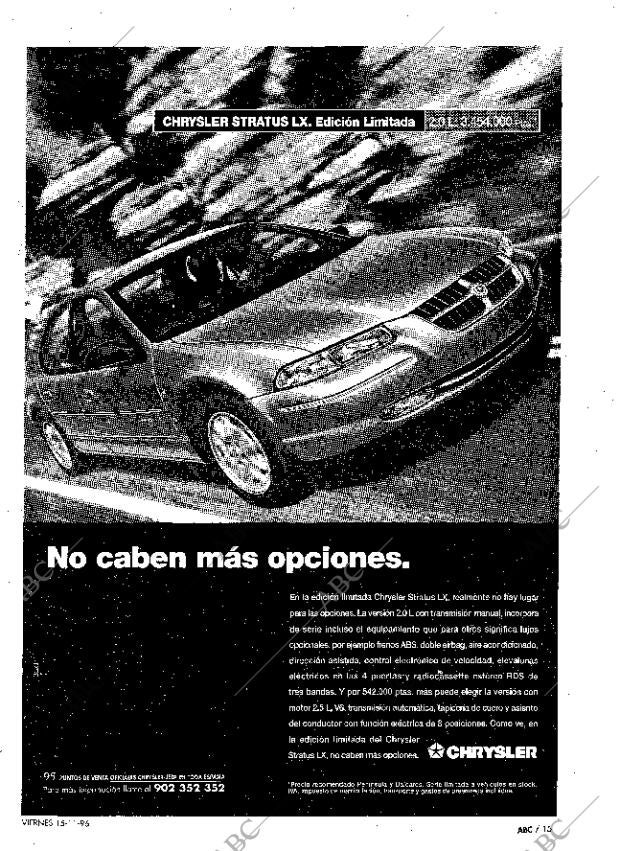 ABC MADRID 15-11-1996 página 15