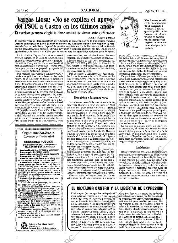 ABC MADRID 15-11-1996 página 28
