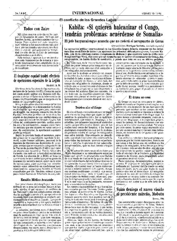 ABC MADRID 15-11-1996 página 34
