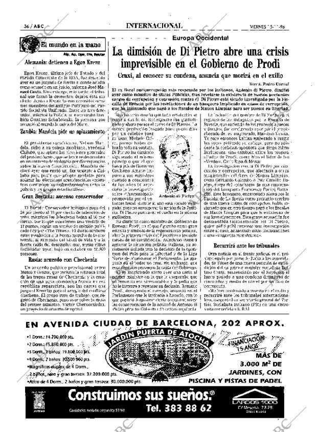 ABC MADRID 15-11-1996 página 36