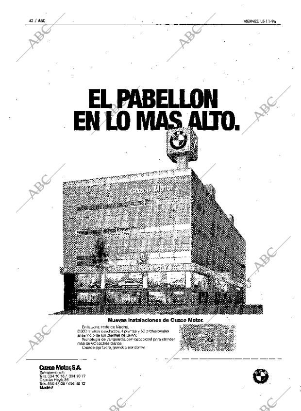 ABC MADRID 15-11-1996 página 42