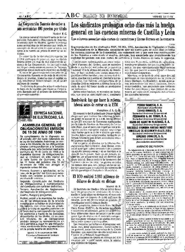 ABC MADRID 15-11-1996 página 46