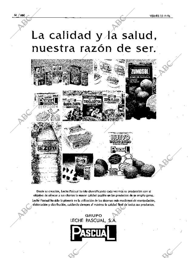 ABC MADRID 15-11-1996 página 56