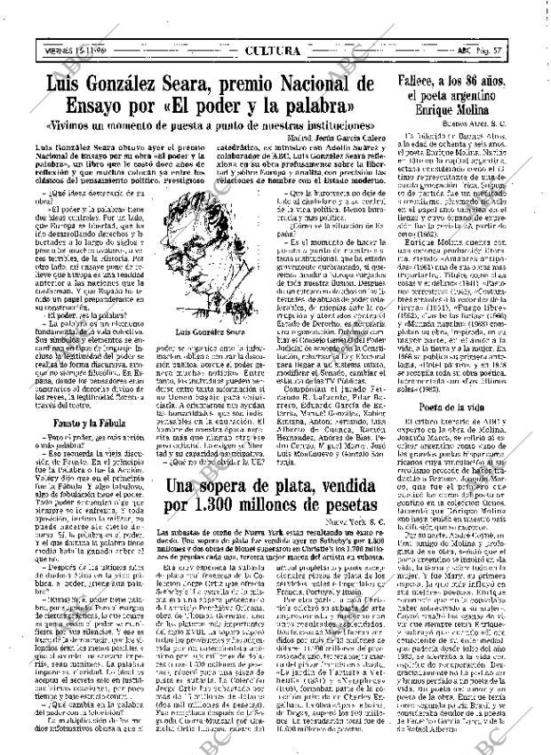 ABC MADRID 15-11-1996 página 57