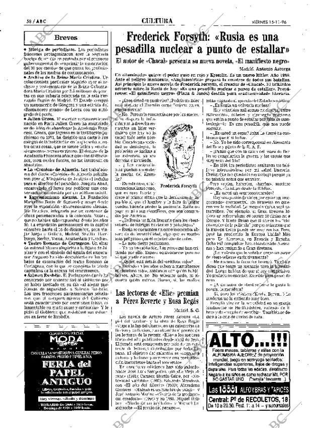 ABC MADRID 15-11-1996 página 58
