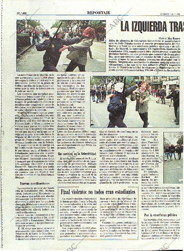 ABC MADRID 15-11-1996 página 68