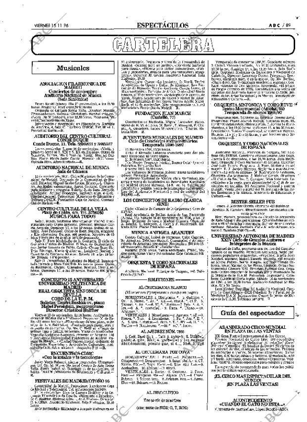 ABC MADRID 15-11-1996 página 89
