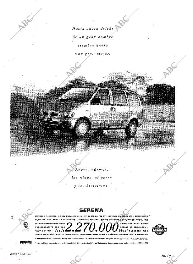 ABC MADRID 15-11-1996 página 9
