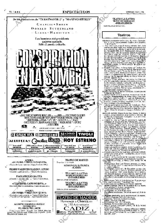 ABC MADRID 15-11-1996 página 90