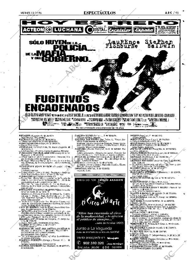 ABC MADRID 15-11-1996 página 95