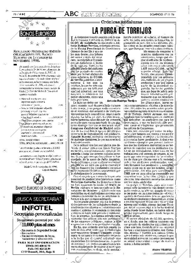 ABC SEVILLA 17-11-1996 página 76