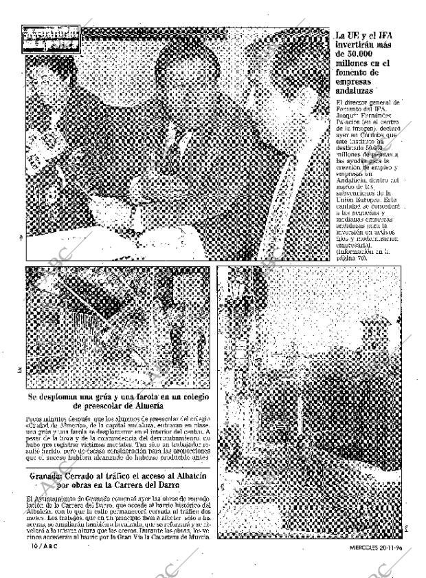 ABC SEVILLA 20-11-1996 página 10