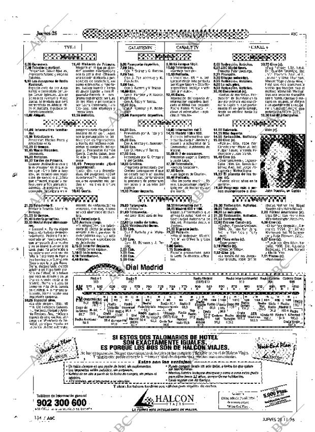 ABC MADRID 28-11-1996 página 134