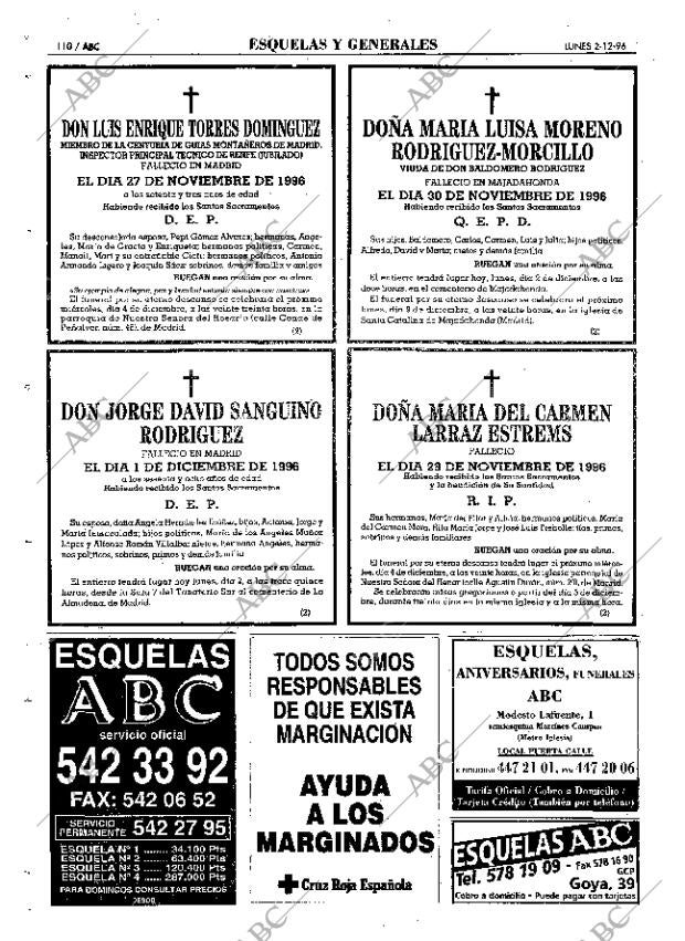 ABC MADRID 02-12-1996 página 110