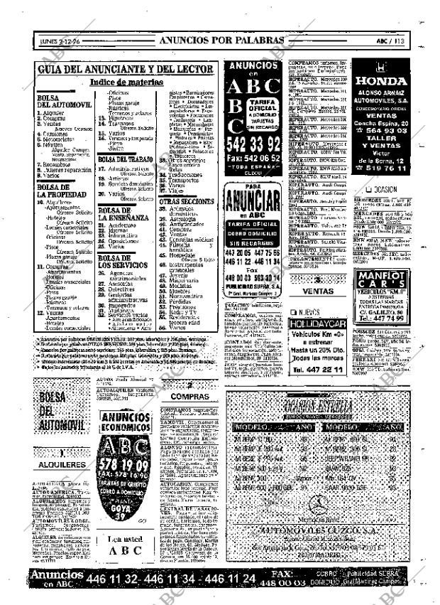 ABC MADRID 02-12-1996 página 113