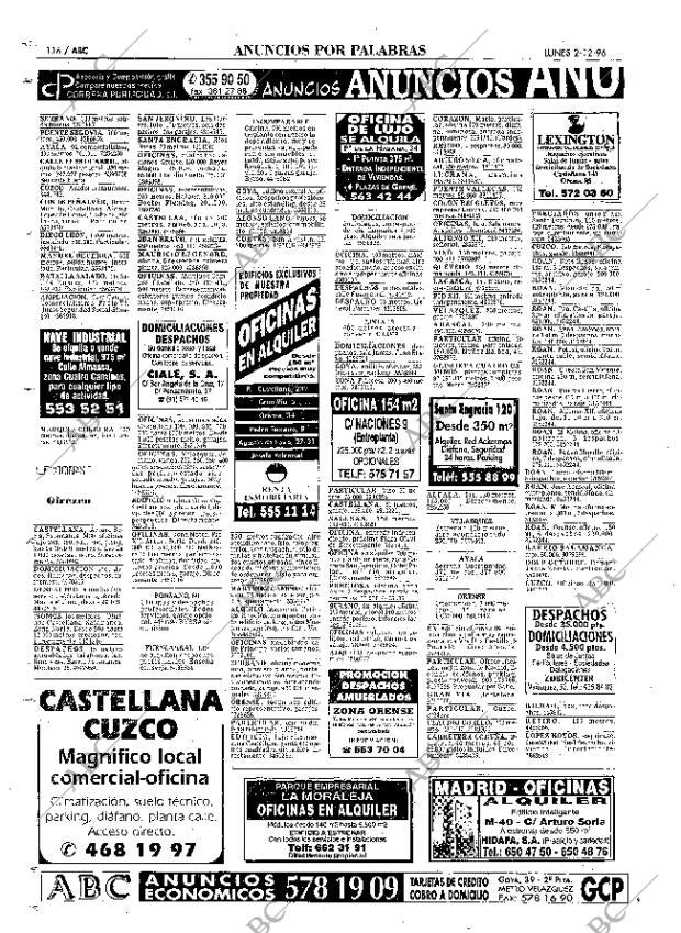 ABC MADRID 02-12-1996 página 116