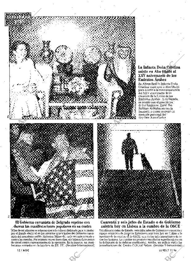 ABC MADRID 02-12-1996 página 12