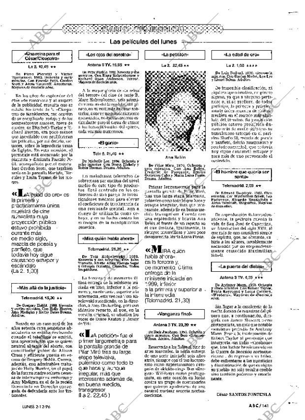 ABC MADRID 02-12-1996 página 141