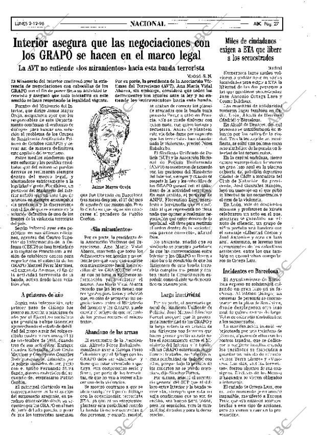 ABC MADRID 02-12-1996 página 27