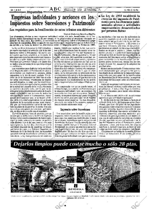 ABC MADRID 02-12-1996 página 54