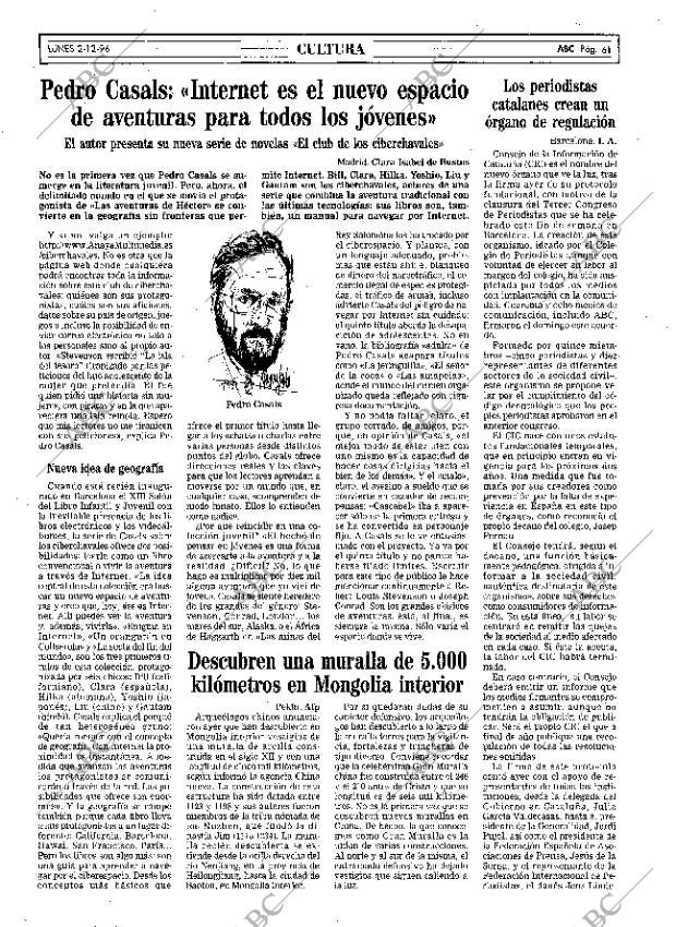 ABC MADRID 02-12-1996 página 61
