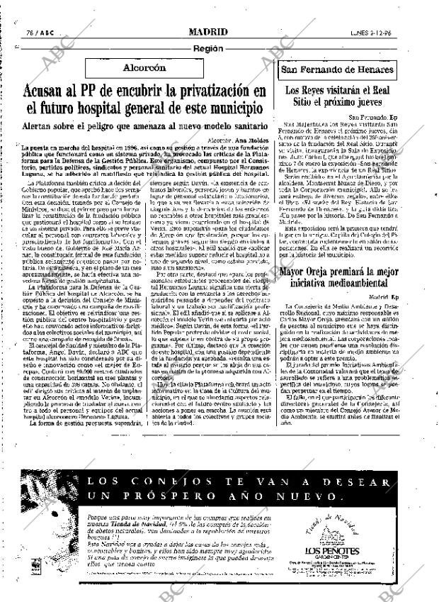 ABC MADRID 02-12-1996 página 78