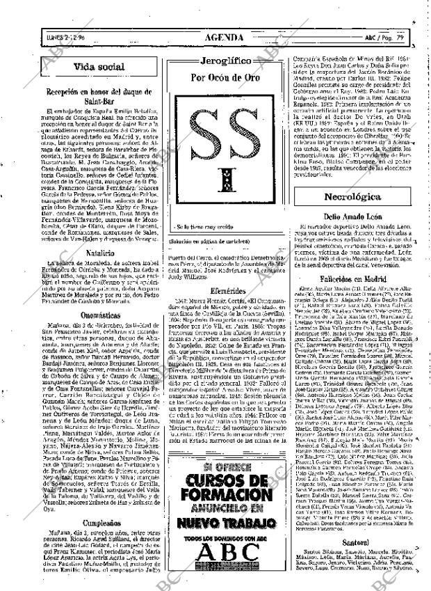 ABC MADRID 02-12-1996 página 79