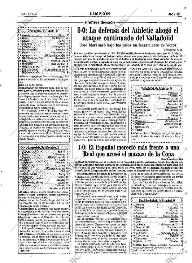 ABC MADRID 02-12-1996 página 89