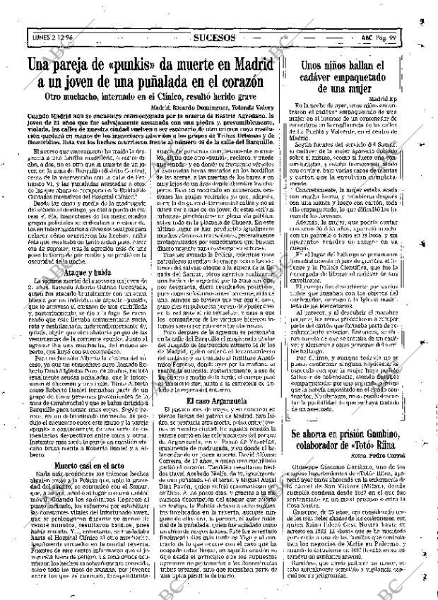 ABC MADRID 02-12-1996 página 99