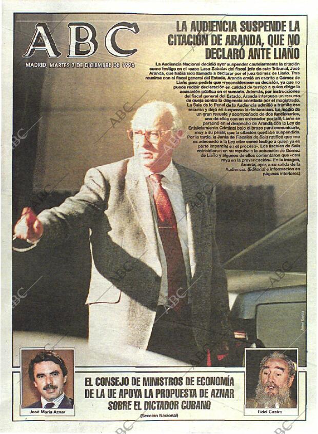 ABC MADRID 03-12-1996 página 1